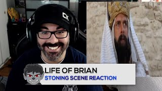 Life Of Brian The Stoning Scene  REACTION [upl. by Dowdell380]