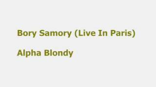 Alpha Blondy  Bory Samory Live in Paris [upl. by Lasonde]