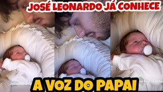 ❤️VIRGÍNIA FONSECA DIZ QUE JOSÉ LEONARDO JÁ CONHECE A VOZ DO PAPAI❤️ [upl. by Mccartan475]