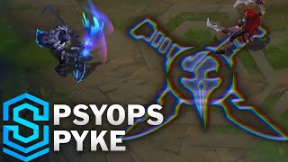 PsyOps Pyke Skin Spotlight  PreRelease  League of Legends [upl. by Lasorella]