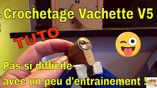 💥TUTO Crochetage💥 Comment crocheter un cylindre Vachette V5 [upl. by Lenssen]