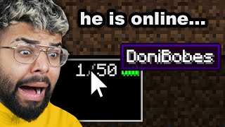 I Found Doni Bobes Secret Minecraft World [upl. by Florry]