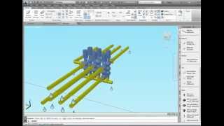 Block And Bleed Valve Manifold Modelling for Plant 3D  by BiT [upl. by Monreal236]