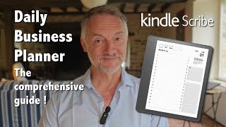 Daily Business Planner with the kindle Scribe  The comprehensive guide [upl. by Ivy]