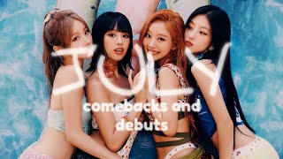 Ranking July 2024 Comebacks and Debuts [upl. by Lenna]