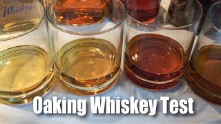 OAK INFUSION SPIRAL BARREL vs TOASTED OAK CHIPS  quotAgingquot Whiskey At Home [upl. by Woodman]