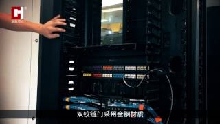 ZZGH Panduit Vertical Cable Management（Panduit 垂直理线器） [upl. by Nerrej]