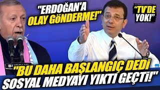 Ekrem İmamoğlundan Erdoğana Gezi Parkı Göndermesi Sosyal Medyayı Yıktı Geçti [upl. by Anerda]