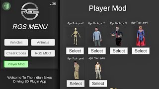 Indian bike driving 3D Ke Plugin App Ka Sabse Best New Update Aa Gaya With New characters😱 [upl. by Danas31]