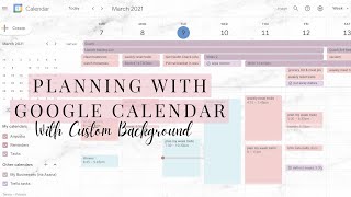 The ULTIMATE Google Calendar Planner System For EVERYTHING  TUTORIAL [upl. by Avrit]