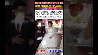 WEDDING CAKE NATUMBA PANOORIN HANGGANG DULO viralvideo funny [upl. by Amaris536]