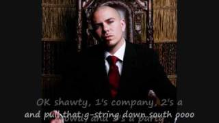 Pitbull  Hotel Room with lyrics [upl. by Ahseken]