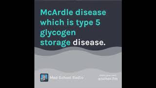 McArdle disease [upl. by Nylle]