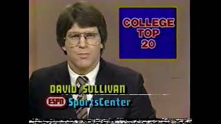 ESPN SportsCenter clip January 14 1982 [upl. by Xylia]