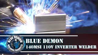 Blue Demon 140MSI 110V Inverter Welding Machine [upl. by Ennairb]