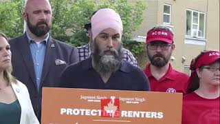 Singh on NDP supporting Liberal dilatory motion to derail hearing on violence against women [upl. by Anaujit]