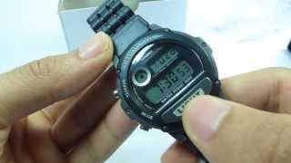 Đồng hồ casio STANDARD W87H1V [upl. by Ecela972]