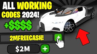 NEW ALL WORKING CODES FOR CAR DEALERSHIP TYCOON IN 2024 ROBLOX CAR DEALERSHIP TYCOON CODES [upl. by Carlen]