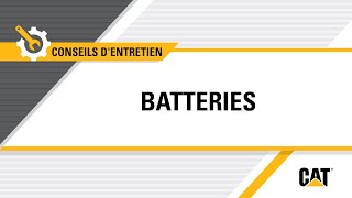 Comment inspecter et nettoyer les batteries Cat® [upl. by Anoik487]