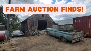 The market was UPSIDE DOWN at this Nebraska Farm Estate Auction Chevrolet IHC Dodge amp more [upl. by Nohs]