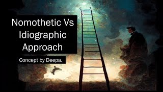 Nomothetic Vs Idiographic Approach  Geographical Thought  Philosophy of Geography  Geography [upl. by Staten]