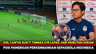 MENGAKU TAKJUB Pelatih Kamboja U19 ingin tiru Indonesia usai kalahPSSI pamerkan kerja keras [upl. by Noek]