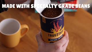 Truestart Barista Grade Instant coffee [upl. by Chouest999]