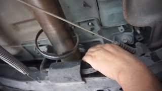 fixing carrier bearing on 95 Nissan pickup [upl. by Rois164]