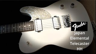 Killer Tele Fender Japan Elemental Telecaster HH [upl. by Olette]