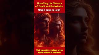 King David and Bathsheba Love secrets Bible Stories shorts unbelievable biblestories [upl. by Carie]