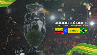 COPA DAS CONFEDERAÇÕES  PORTUGAL X MEXICO  BRASIL X COLOMBIA [upl. by Goldy415]