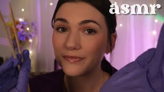 ASMR Dermatology Exam ┃ Detailed and Up Close Skin Assessment Extraction and Treatment [upl. by Olethea]