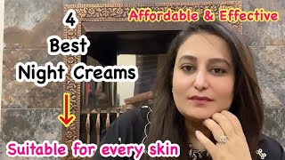 Best Medicated Night Creams For AcneDark SpotsAntiagingUneven SkintoneSkincare TipsNight Creams [upl. by Cumine]