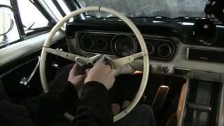 Mustang Steering Wheel Removal  1965 64 66 [upl. by Llerrehs715]