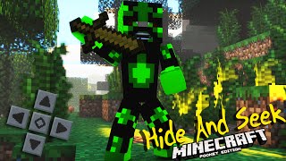 Minecraft PE  NOVO Servidor Hide And Seek  Minecraft PE Pocket Edition [upl. by Bogie270]