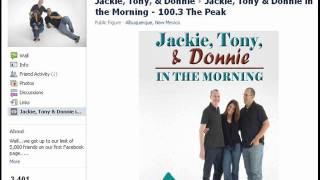 OampA Jackie Tony amp Donnie Facebook Attack 10112011 [upl. by Enilesoj]