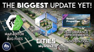 Everything new in the BIGGEST update to Cities Skylines 2 yet [upl. by Armyn]