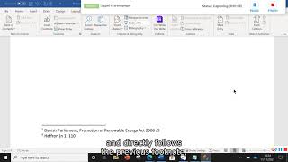 Subsequent citations with OSCOLA in EndNote 20 [upl. by Animrelliug]