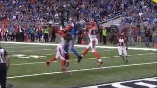 quotMegatronquot Calvin Johnson Triple Coverage Catch Vs Bengals [upl. by Odlanier]