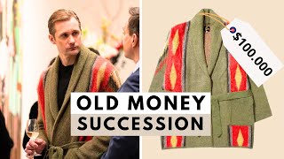 Succession Characters Fashion Recap Old Money Style Outfits [upl. by Risser]