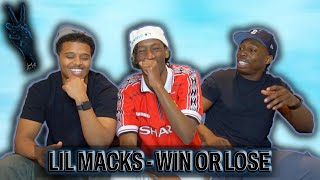 Lil Macks  Win Or Lose Music Video  GRM Daily  REACTION w Lil Macks [upl. by Einnok957]