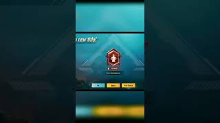 New Overachiever title🔥pubgprince shortviral gaming TITLE [upl. by Aniluj]