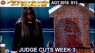 The Sacred Riana Horror Magician FULL PERFORMANCE Americas Got Talent 2018 Judge Cuts 3 AGT [upl. by Esor]