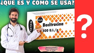 BACITRACINA💉¿Qué es y para que sirve INFECCIONES EN LA PIEL  ¡Guía Completa [upl. by Julieta294]