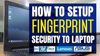 How To Set Fingerprint Password on Any Laptop [upl. by Masha766]