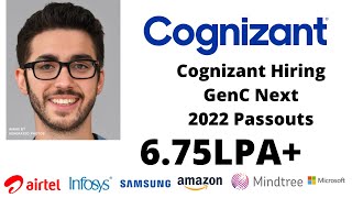 Cognizant Hiring for Genc Next OFF CAMPUS 2022 Batch  Apply Now  Cognizant  Freshers 2022 Passout [upl. by Eunice]