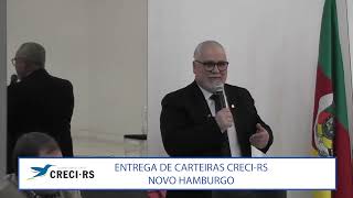 DISCURSO SEBASTIÃƒO EUZEBIO  ENTREGA DE CARTEIRAS CRECIRS  NOVO HAMBURGO [upl. by Whatley]