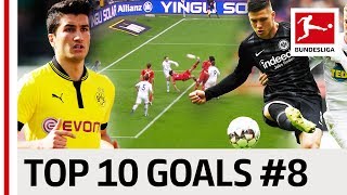 Jovic Keita Martinez amp Co  Top 10 Goals  Players with Jersey Number 8 [upl. by Evangelist]