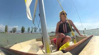 Hobie Holder 14 Sailing [upl. by Lede278]