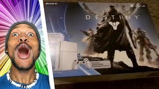 SUBSCRIBER GIFT WHITE PS4 DESTINY BUNDLE UNBOXING [upl. by Barmen741]